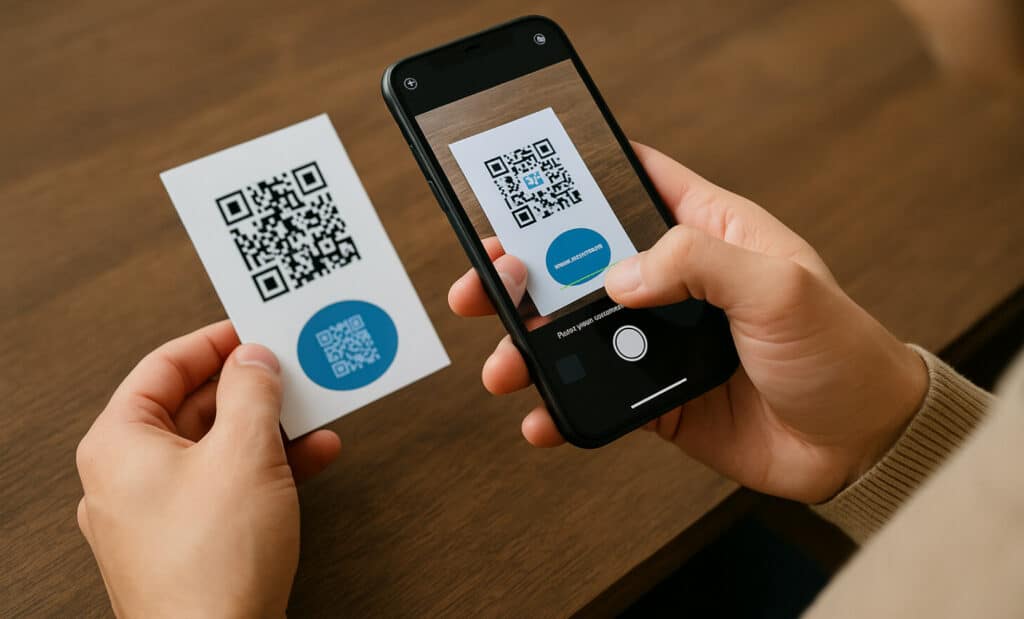 What can you link to with a great custom QR code?