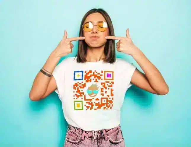 QR t-shirt