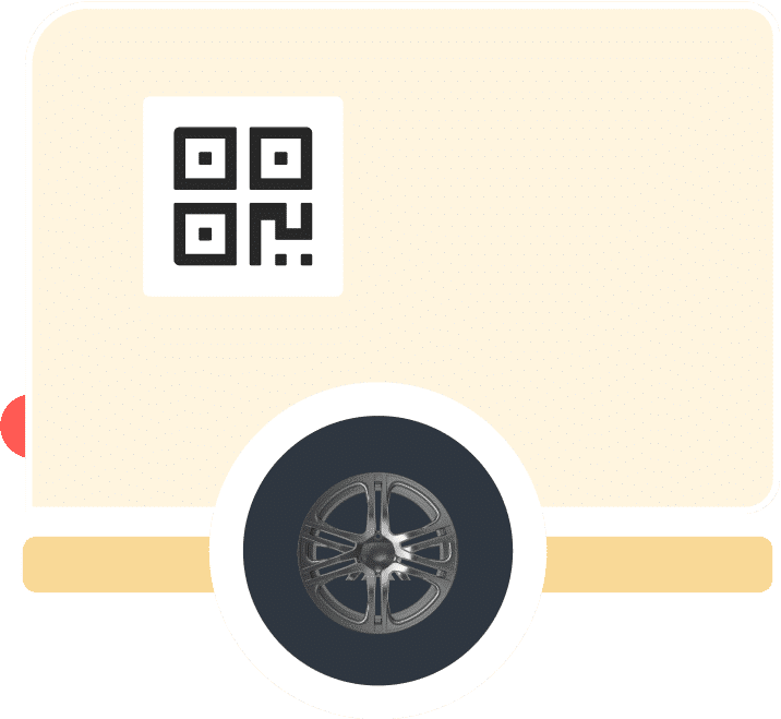 qr codes on vehicles