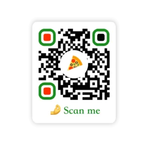 logo qr pizza