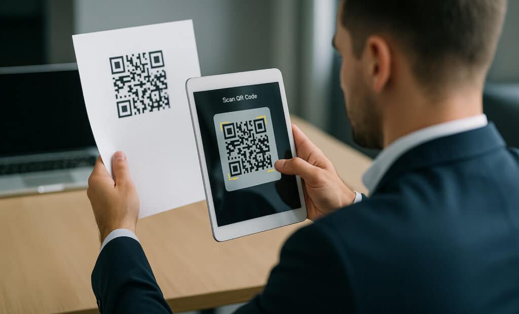 How can QR codes boost engagement on social media?