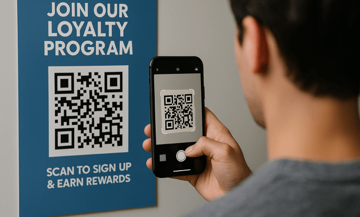 What role do mobile devices play in QR code marketing?
