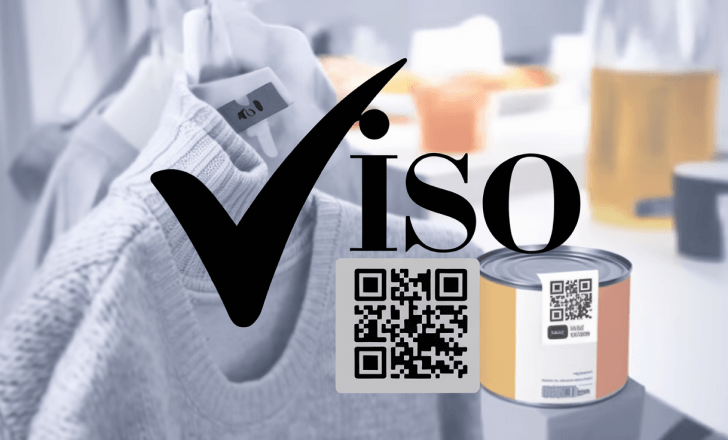 The ISO standard for barcodes and QR codes