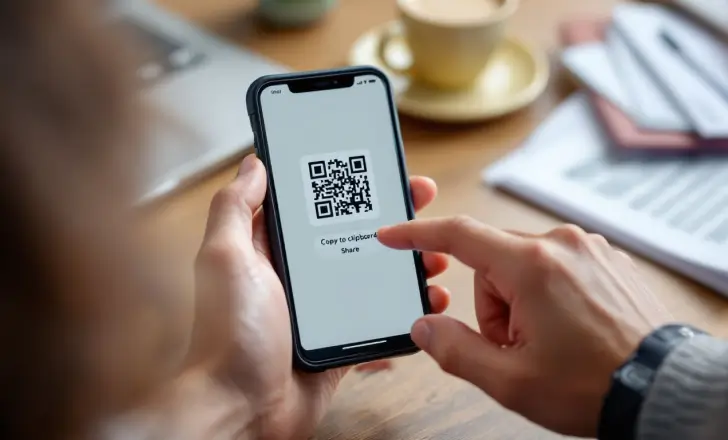 Saving-Decoded-QR-Code-Data-on-a-Mobile-Device