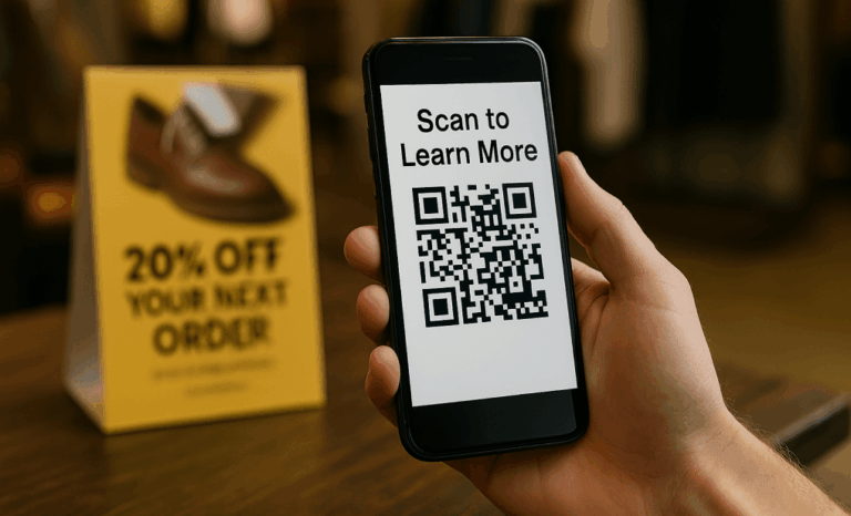 QR code call-to-action examples