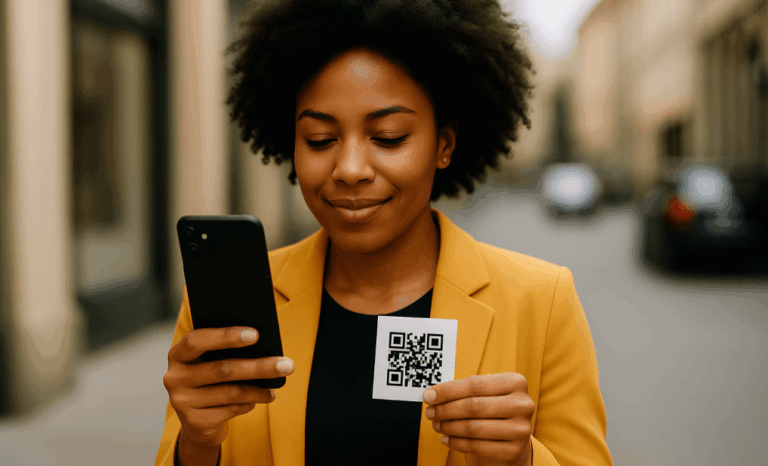 QR codes in influencer marketing