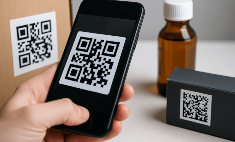 The difference between QR codes and datamatrix
