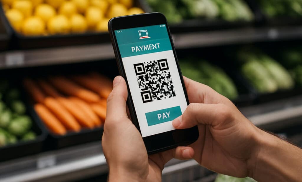 What role do QR codes play in facilitating faster payments?