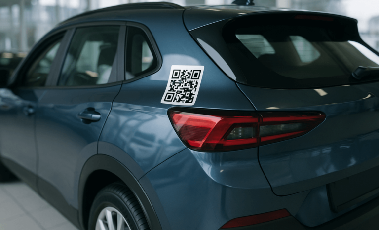 QR codes in automotive industry