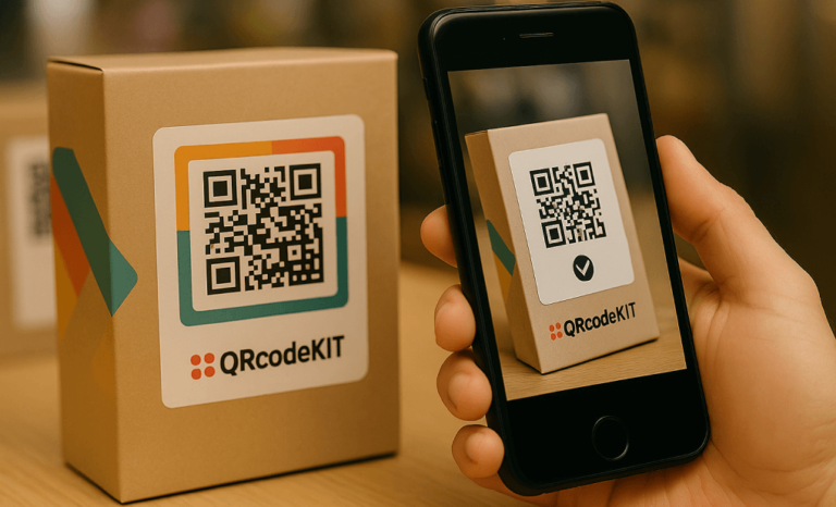 The first dynamic QR code