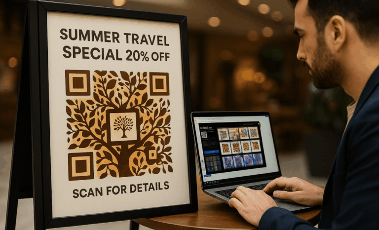 AI QR code generator