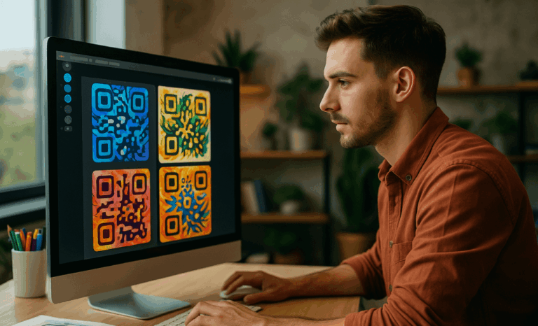 AI-generated QR codes