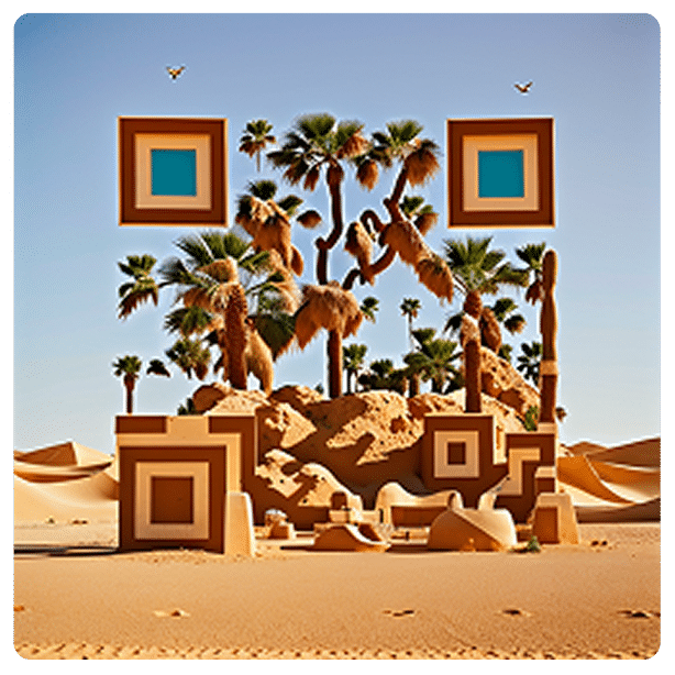 Artistic QR code 07