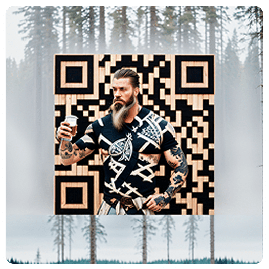 Artistic QR code 08