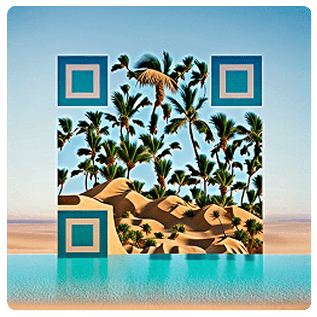 Artistic QR code 1