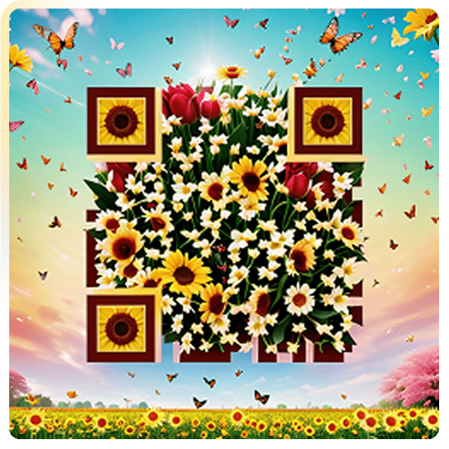 Artistic QR code 14