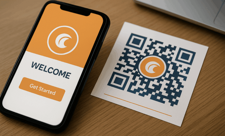Custom QR code design templates