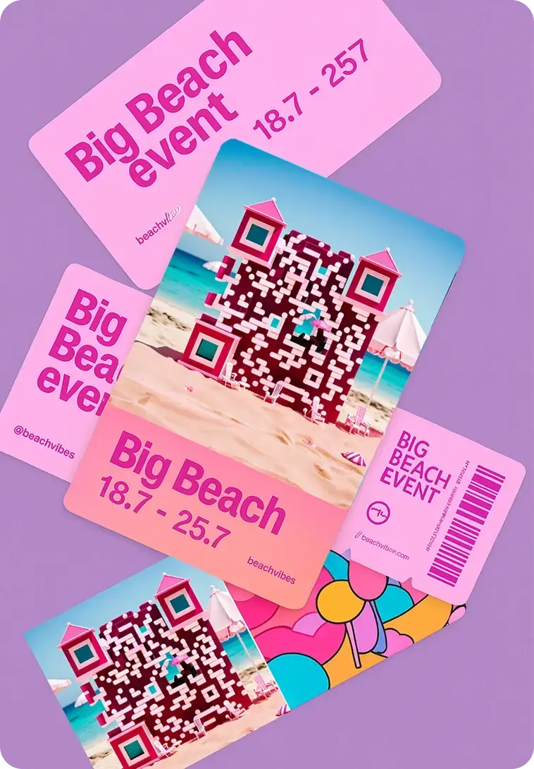 Create QR codes that match your layout, not break it.