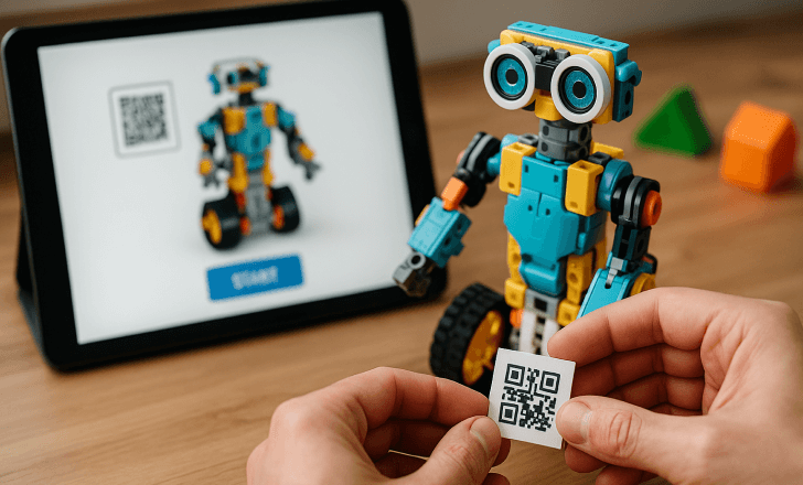 How QR Code KIT supports the toy industry