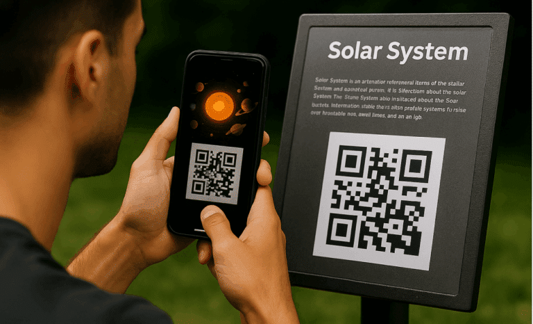 QR codes and augmented reality