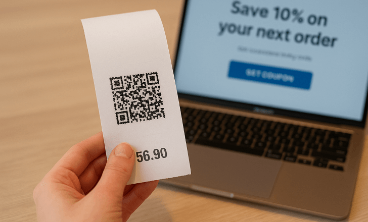 How to generate QR codes for receipts