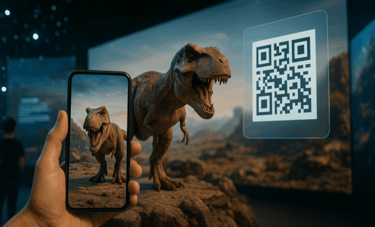 QR driven immersive content