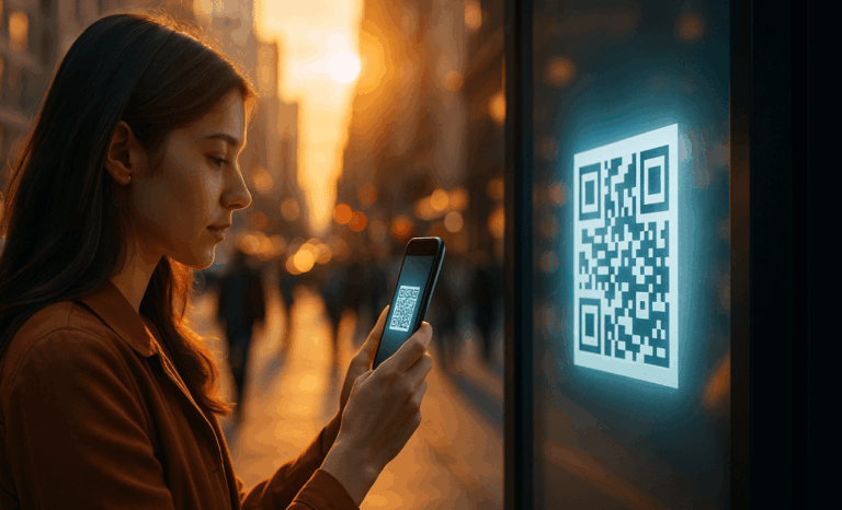 Multi-url QR codes for geotargeting