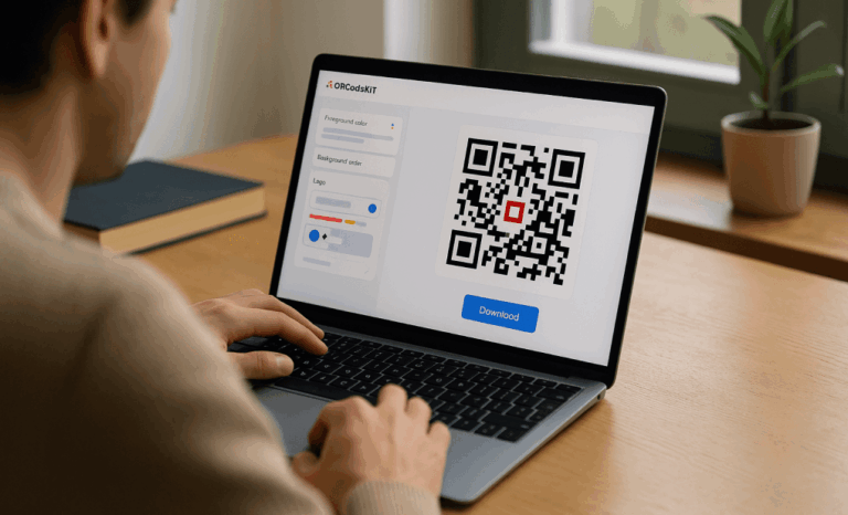 SVG QR code generator for high resolution