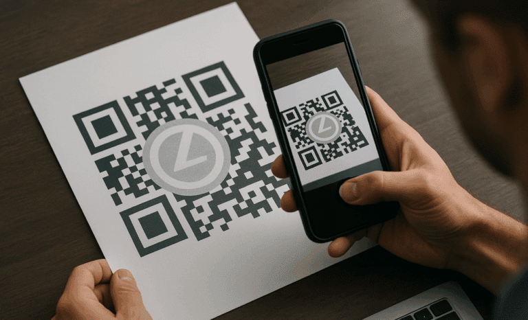 Watermark QR code