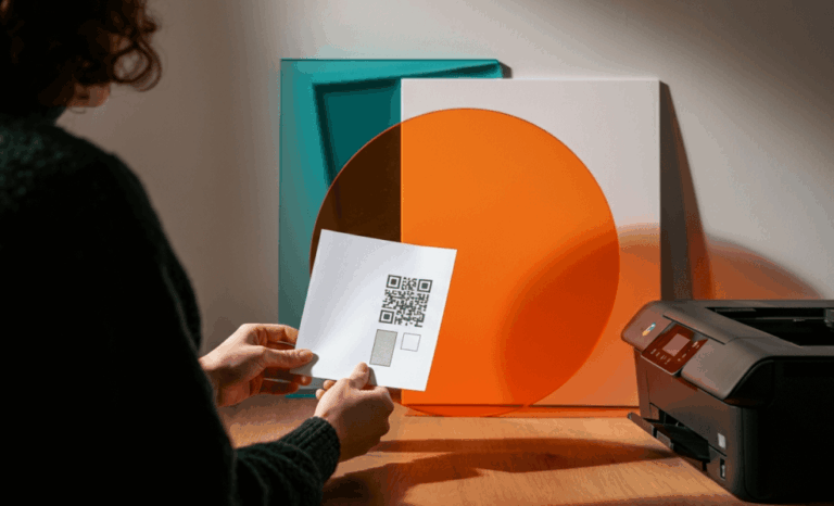 QR code not printing