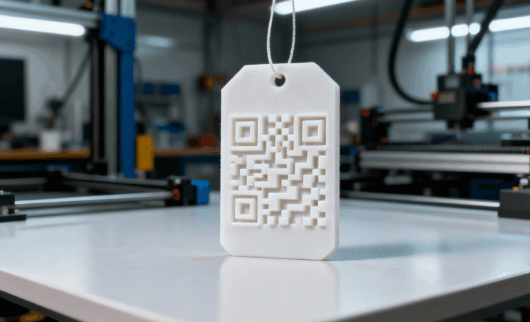3D printable QR code