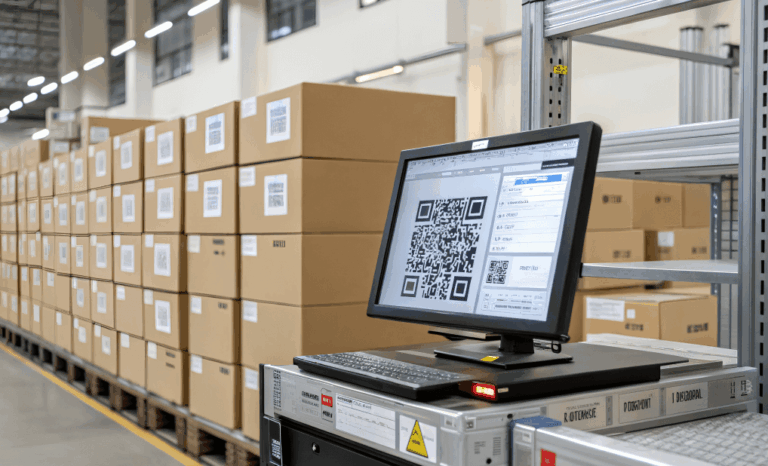 QR code serial number