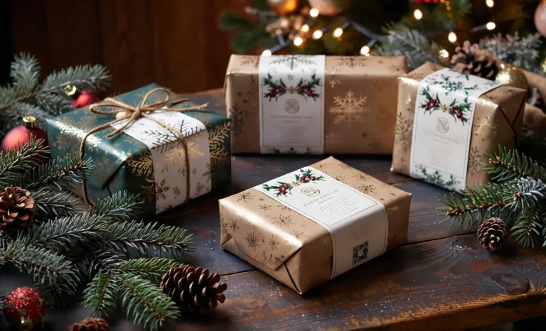 How to add QR codes to Christmas packaging