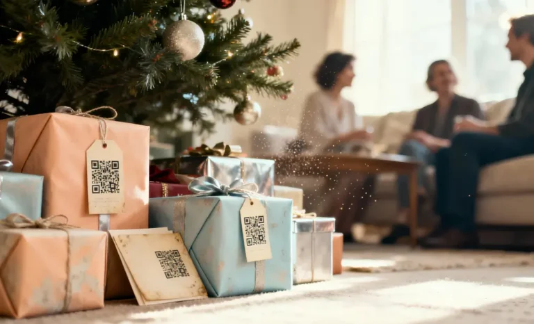 The best QR code ideas for Christmas gifts