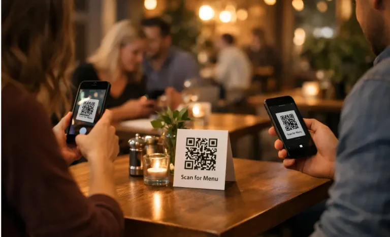 How restaurants update menus in real time using dynamic QR codes