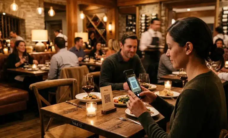 AI QR code for allergen information