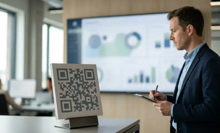 AI QR code analytics